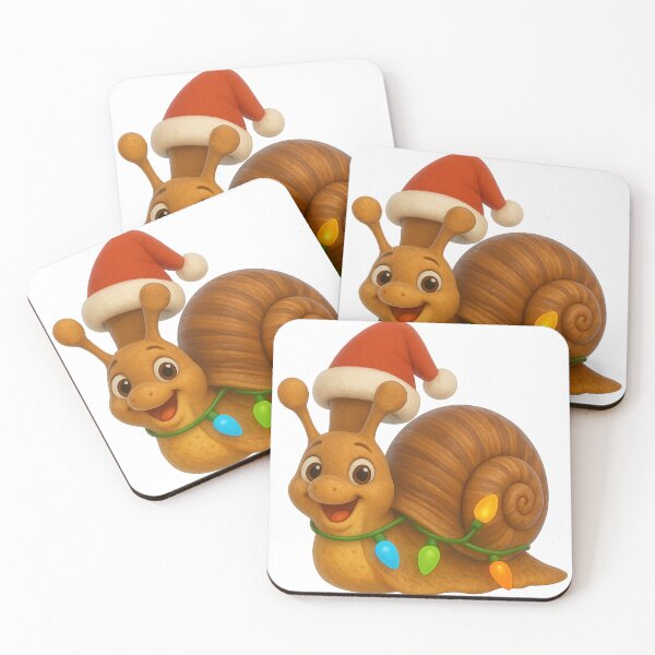Item preview, Christmas Mollusk Snail designed and sold by Sillytoe.