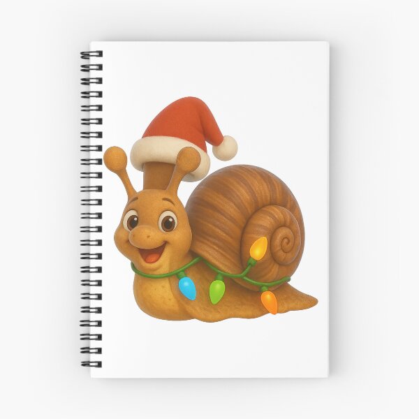 Item preview, Christmas Mollusk Snail designed and sold by Sillytoe.