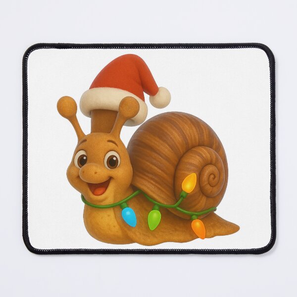 Item preview, Christmas Mollusk Snail designed and sold by Sillytoe.