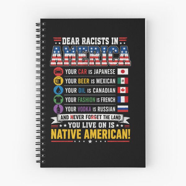 Item preview, Anti Racism Quote - Native American Land Sovereignty Political Statement designed and sold by Cree8if.