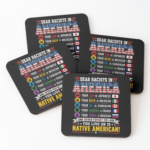 Item preview, Anti Racism Quote - Native American Land Sovereignty Political Statement designed and sold by Cree8if.