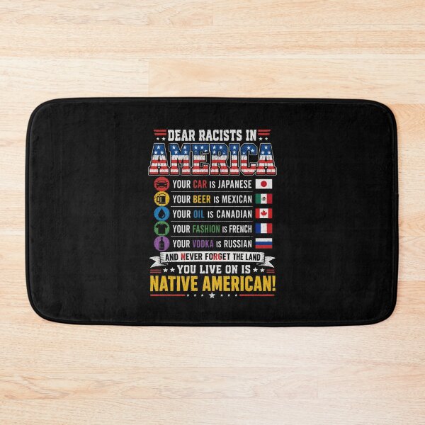 Item preview, Anti Racism Quote - Native American Land Sovereignty Political Statement designed and sold by Cree8if.
