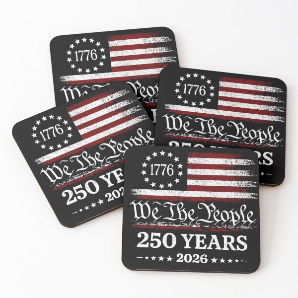 Item preview, We The People 250 Years 2026 Patriotic USA Flag Vintage Distressed T-Shirt | America 1776 Anniversary Independence Day Design designed and sold by  Mirai_Art  ⭐⭐⭐⭐.