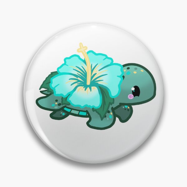 Item preview, Hibiscus Turtle  designed and sold by New Vibes & Designs.
