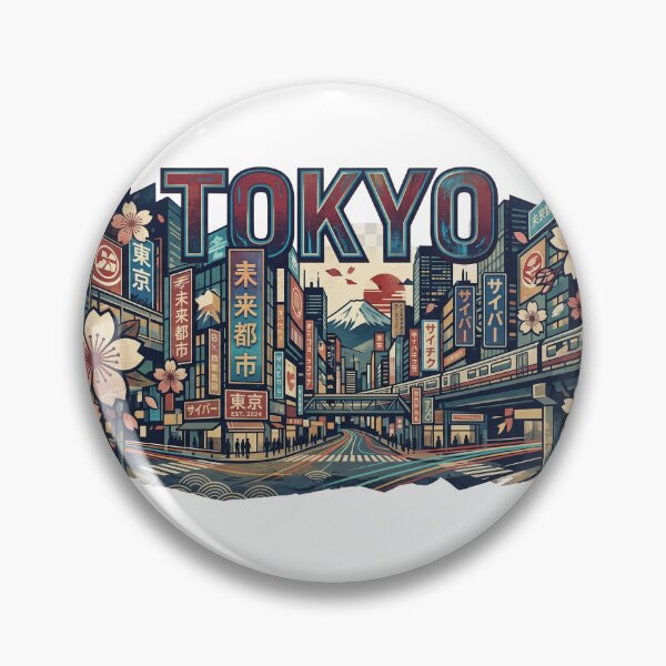 Item preview, Tokyo Cyberpunk Streetwear - Japanese Neon City Aesthetics designed and sold by SelcukArtPrint.