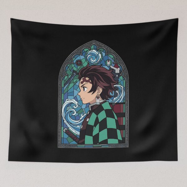 Item preview, Zenitsu Agatsuma Demon Slayer Yellow Lightning Window designed and sold by mildaclairmo.