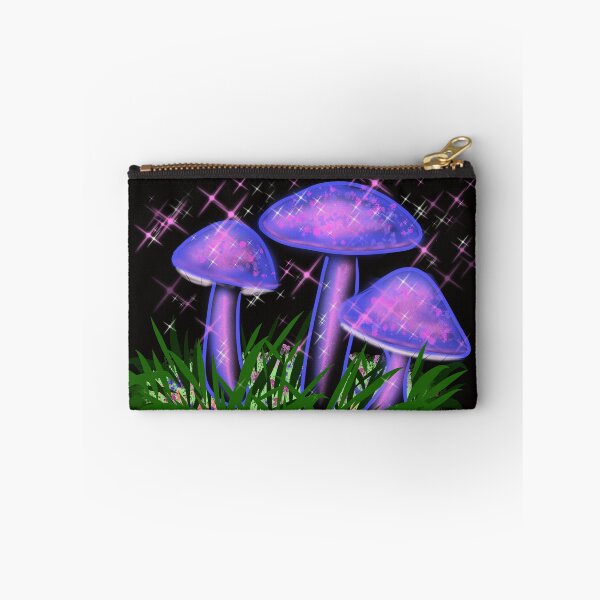 Item preview, Purple Glowing Mushrooms  designed and sold by Nightflyer Art.