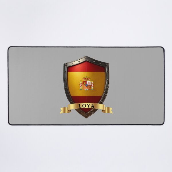 Item preview, Loya Spanish Heritage Crest Shield designed and sold by Highlandkings.