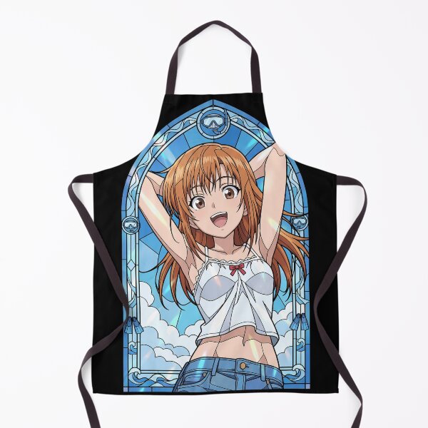 Item preview, Aina Yoshiwara Grand Blue Summer Sky Stained Glass Smile designed and sold by mildaclairmo.