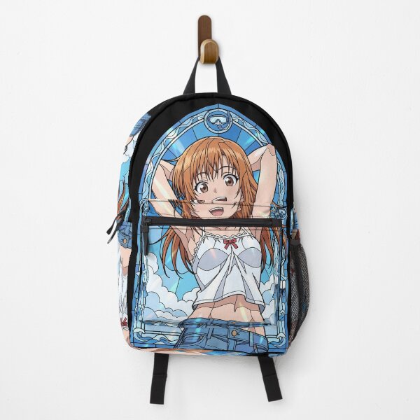 Item preview, Aina Yoshiwara Grand Blue Summer Sky Stained Glass Smile designed and sold by mildaclairmo.