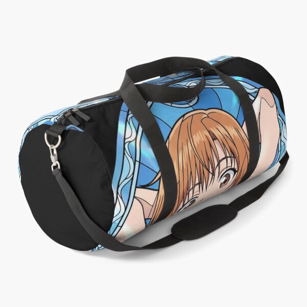 Item preview, Aina Yoshiwara Grand Blue Summer Sky Stained Glass Smile designed and sold by mildaclairmo.