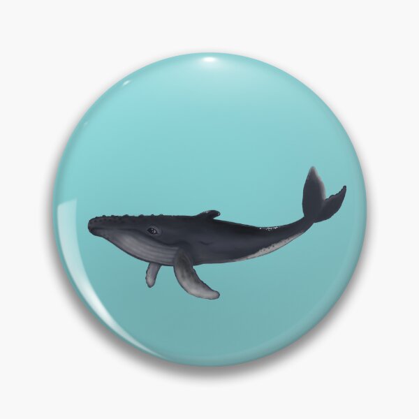 Item preview, Humpback whale designed and sold by littlestickershoppe.