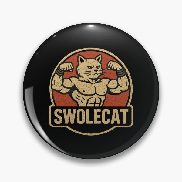 Item preview, Swolecat Funny Gym Cat – Weightlifting Cat Lover Fitness Design, Funny Cat Workout Gift designed and sold by AYACHI90.