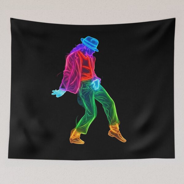 Item preview, Neon Retro Dance Silhouette Pop Art Sticker designed and sold by ExploreAura Studio.