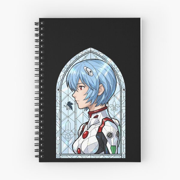 Item preview, Rei Ayanami Neon Genesis Evangelion Pale Stained Glass designed and sold by mildaclairmo.