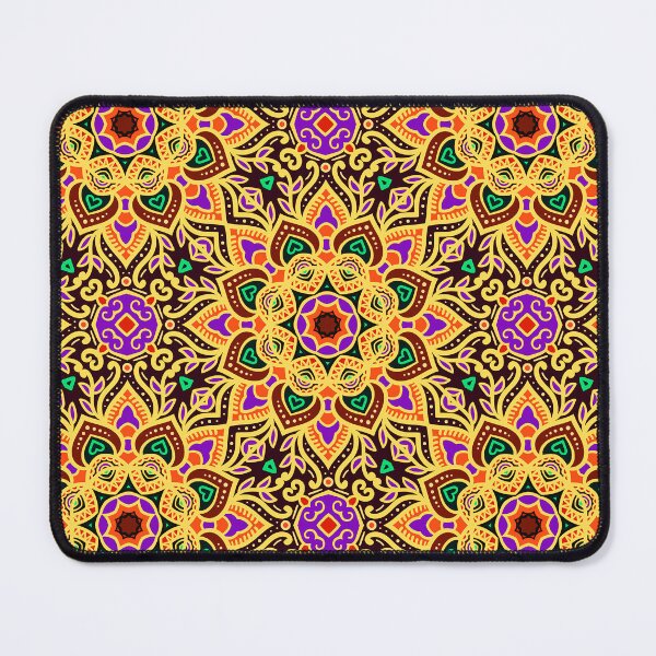 Item preview, Yellow And Purple Mexican Tile Pattern Art Designs designed and sold by DEC02.