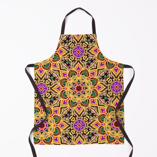 Item preview, Yellow And Purple Mexican Tile Pattern Art Designs designed and sold by DEC02.