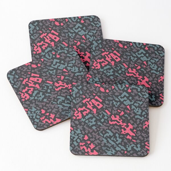 Item preview, Adversarial Digital Camo Glitch - Cyberpunk Noise Aesthetic Pattern designed and sold by thepixelcloset.