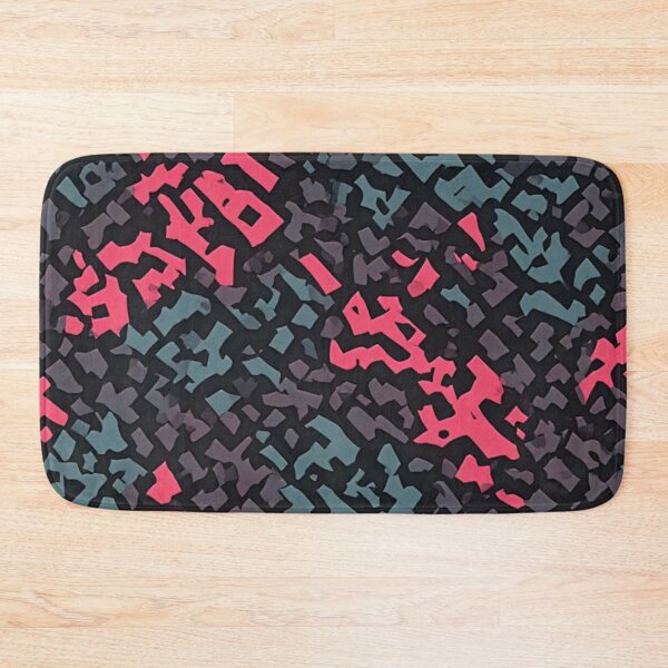 Item preview, Adversarial Digital Camo Glitch - Cyberpunk Noise Aesthetic Pattern designed and sold by thepixelcloset.