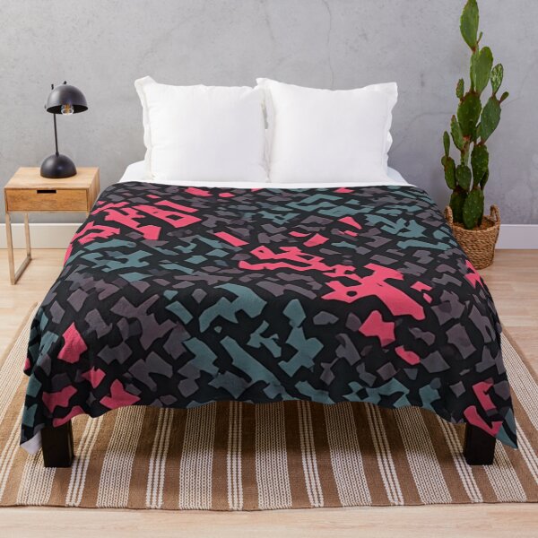 Item preview, Adversarial Digital Camo Glitch - Cyberpunk Noise Aesthetic Pattern designed and sold by thepixelcloset.