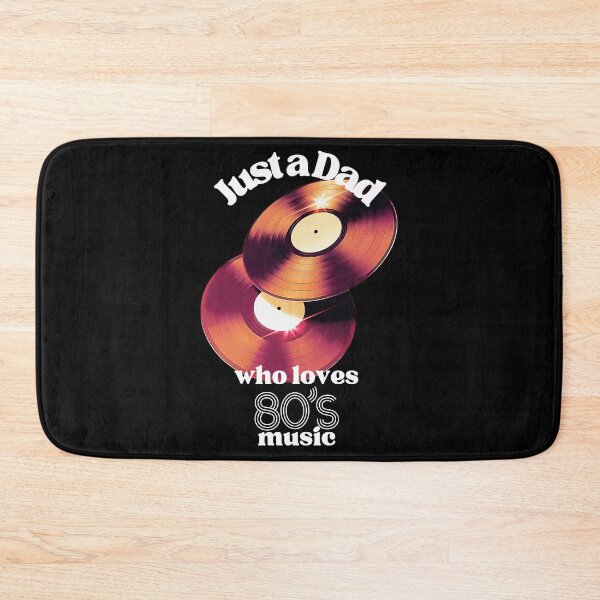 Item preview, Just a Dad who loves 80's music designed and sold by Oreo2020 Creations.