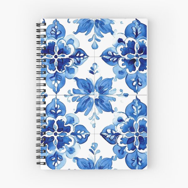 Item preview, Blue And White Spanish Portuguese Tile Designs Art designed and sold by DEC02.