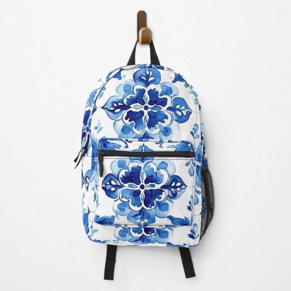 Item preview, Blue And White Spanish Portuguese Tile Designs Art designed and sold by DEC02.