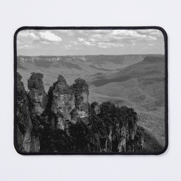 Item preview, Blue Mountains Black & White Photo designed and sold by hazywares.
