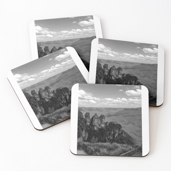 Item preview, Blue Mountains Black & White Photo designed and sold by hazywares.