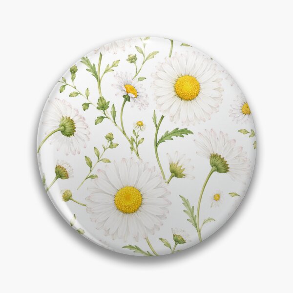 Item preview, white daisie designed and sold by Inkwave10.