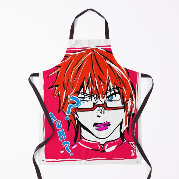 Item preview, Confused Anime Boy “Huh?” Meme Sticker | Red Art designed and sold by Pink&Blue  @pink.and.blue_studio.