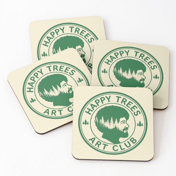Item preview, Happy Trees Art Club - Vintage Forest designed and sold by Karamram Studio.