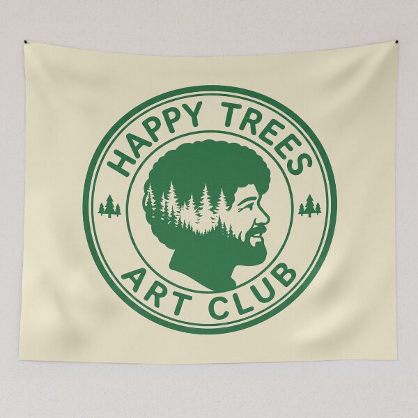 Item preview, Happy Trees Art Club - Vintage Forest designed and sold by Karamram Studio.
