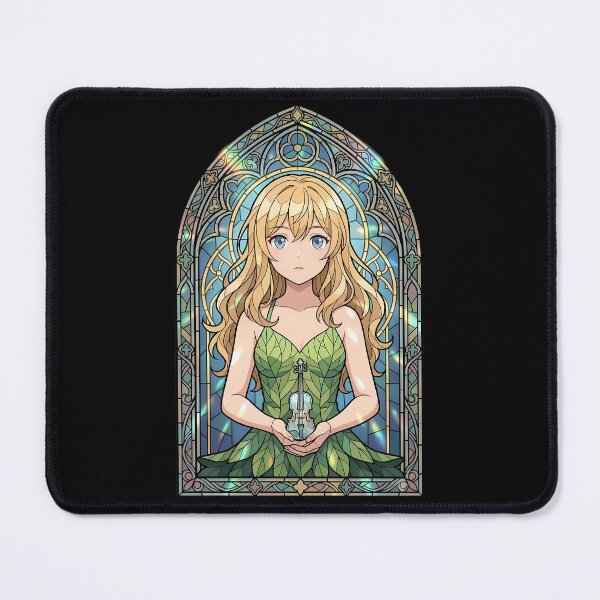 Item preview, Kaori Miyazono Your Lie In April Ethereal Violin Stained Glass Dream designed and sold by mildaclairmo.