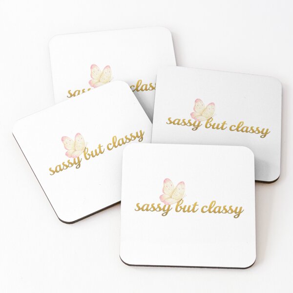 Item preview, Sassy But Classy - Aesthetic Butterfly Typography designed and sold by Inka Moon Design.