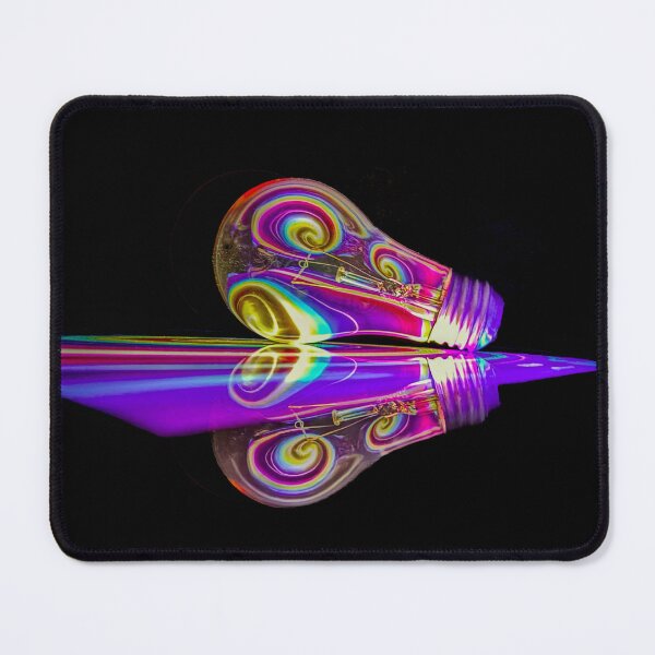 Item preview, Lightbulb with neon design puzzle designed and sold by MYTOPSHELF.