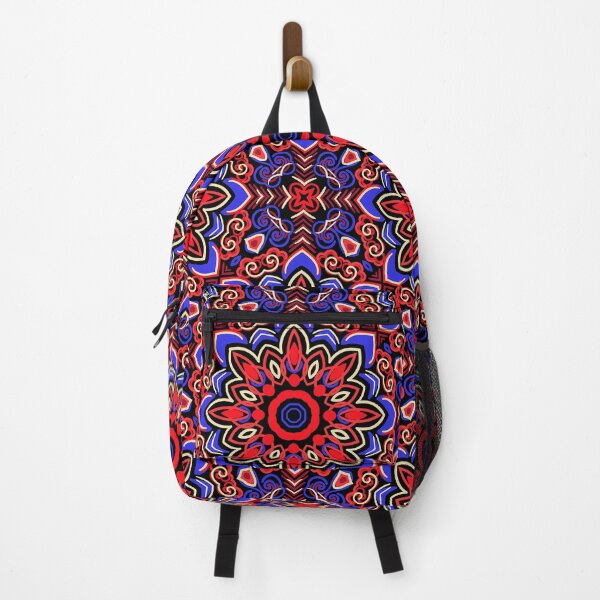 Item preview, Mexican Tile Design Art In Red And Blue designed and sold by DEC02.
