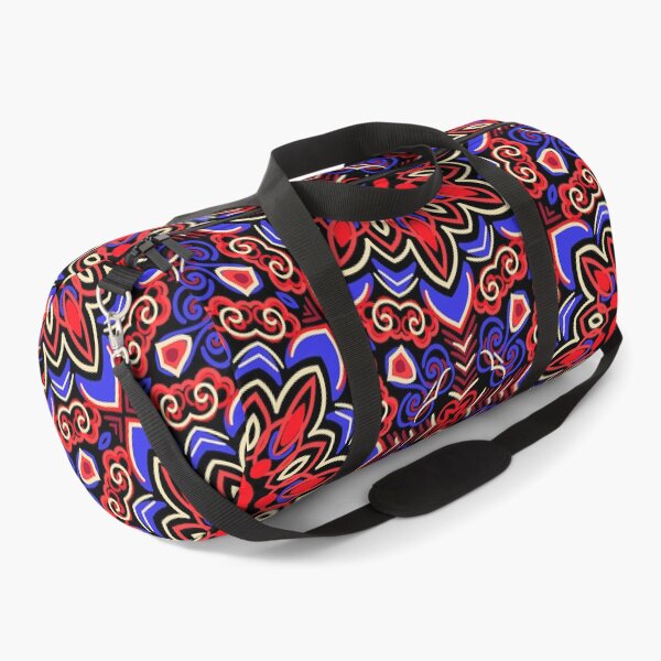 Item preview, Mexican Tile Design Art In Red And Blue designed and sold by DEC02.