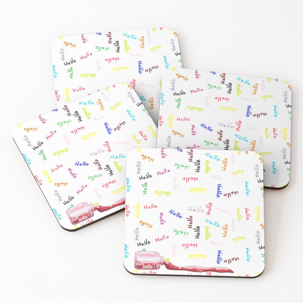 Item preview, Coasters (Set of 4) designed and sold by A-P-Ink.