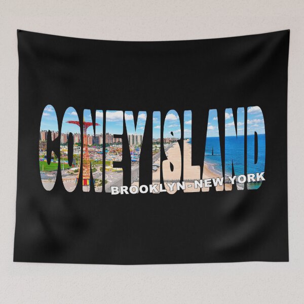 Item preview, CONEY ISLAND Brooklyn New York - Famous Historic Luna Park Beach designed and sold by Adam Gormley.