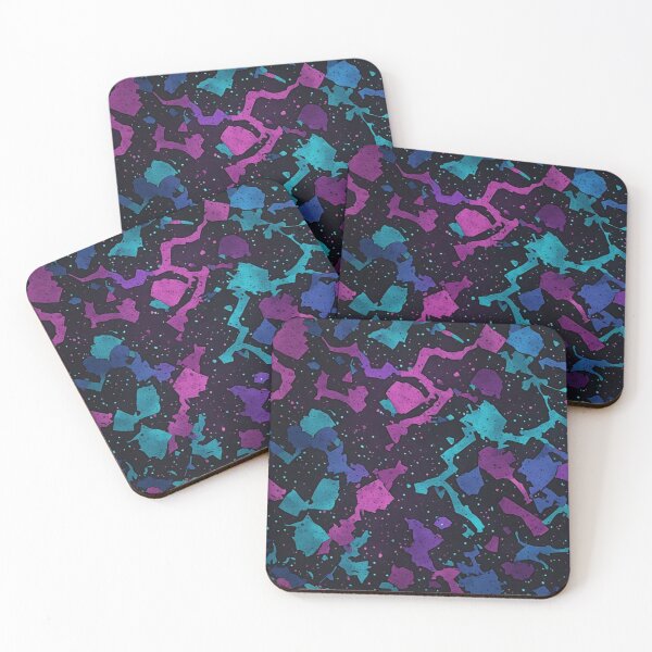 Item preview, Cosmic Neon Cyber Camo - Adversarial Pattern Aesthetic designed and sold by thepixelcloset.