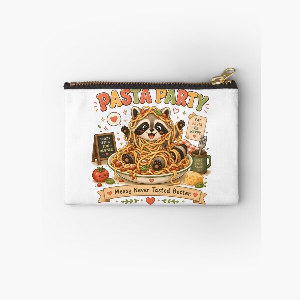 Item preview, Cute Pasta Raccoon Kawaii T-Shirt | Pasta Party Spaghetti Lover Funny Food Animal Gift designed and sold by Snackwear Apparel.