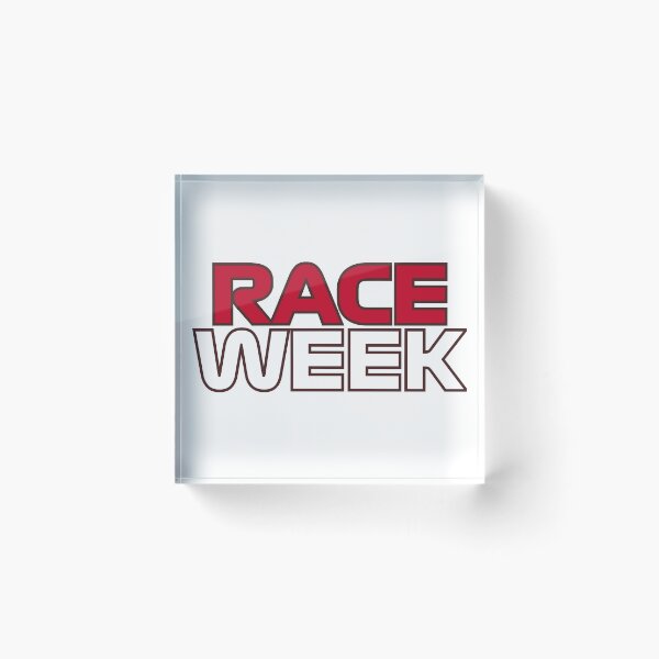 Item preview, Race Week (Red/Black) designed and sold by hazywares.