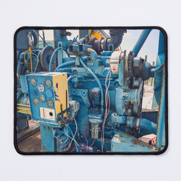 Item preview, Vintage Diesel Engine Photo Workshop Wall Art designed and sold by Jiantmindworks.