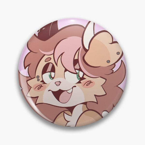 Item preview, fursona designed and sold by Purrtazapine.