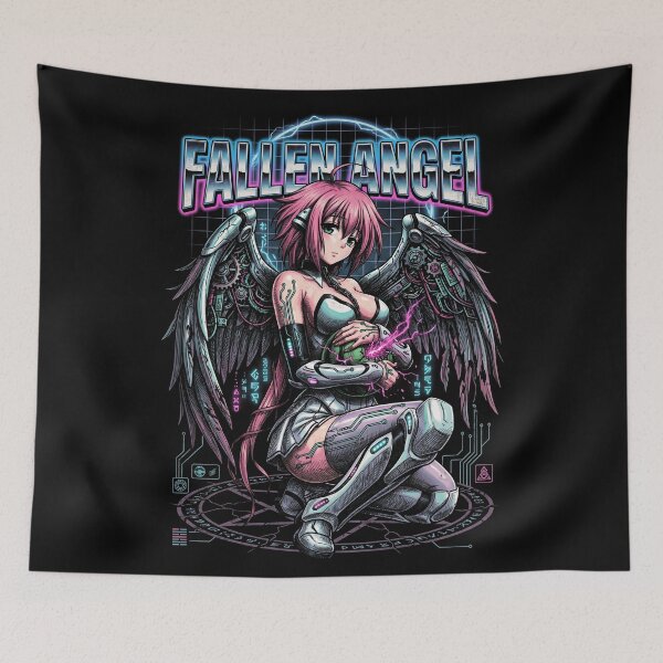 Item preview, Fallen Angel Ikaros Vintage designed and sold by MadShroomPrints.