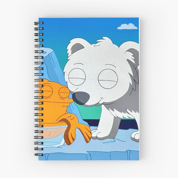 Item preview, Klaus Polar Bear Goldfish Nuzzle American Dad designed and sold by cutiecrypt.
