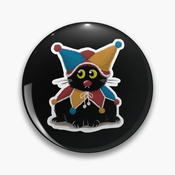 Item preview, Funny Clown Cat – 'Im... Clown?' designed and sold by Honey-сake.