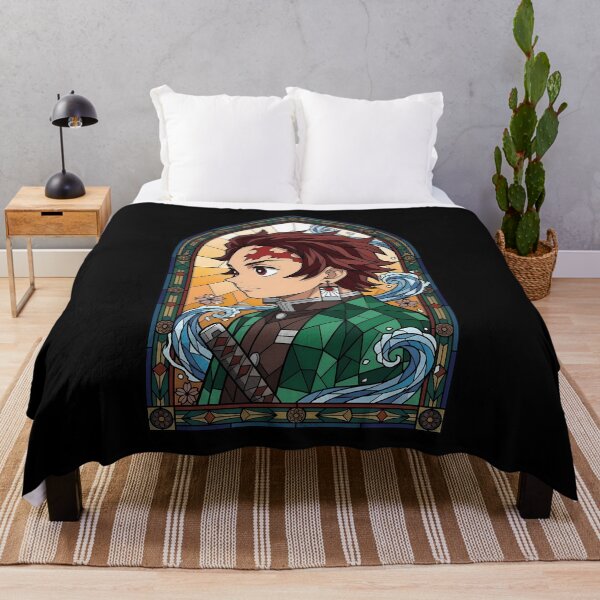 Item preview, Tanjiro Kamado Demon Slayer Sunrise Water Crest designed and sold by mildaclairmo.