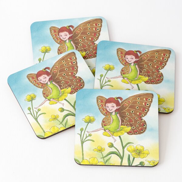 Item preview, May 2nd birthday flower Meadow Buttercup Fairy designed and sold by birthflower.